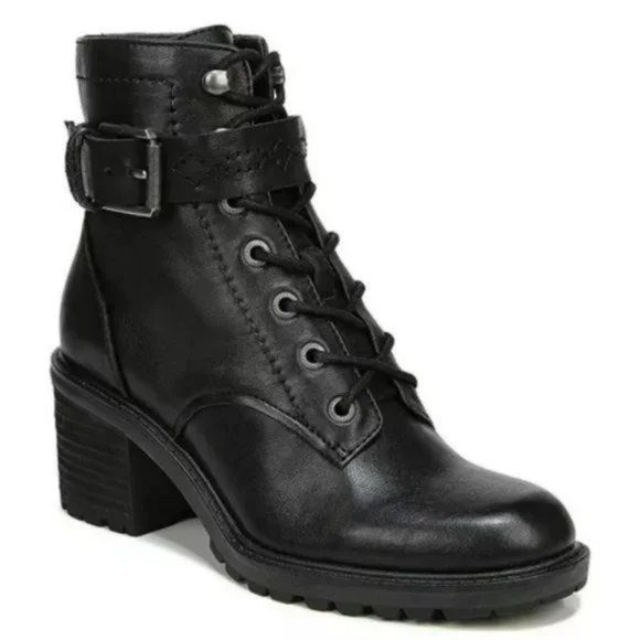 Zodiac Gemma Lace-up Bootie Boots -7.5 - Picture 6 of 8